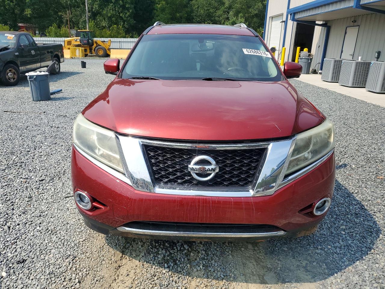 2014 Nissan Pathfinder S Red vin: 5N1AR2MMXEC602537