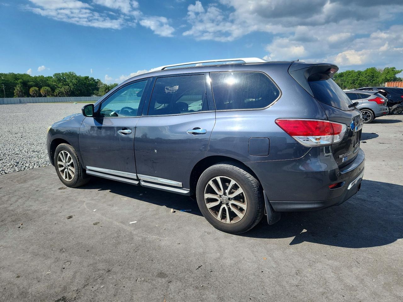 2014 Nissan Pathfinder Sl Gray vin: 5N1AR2MMXEC604885