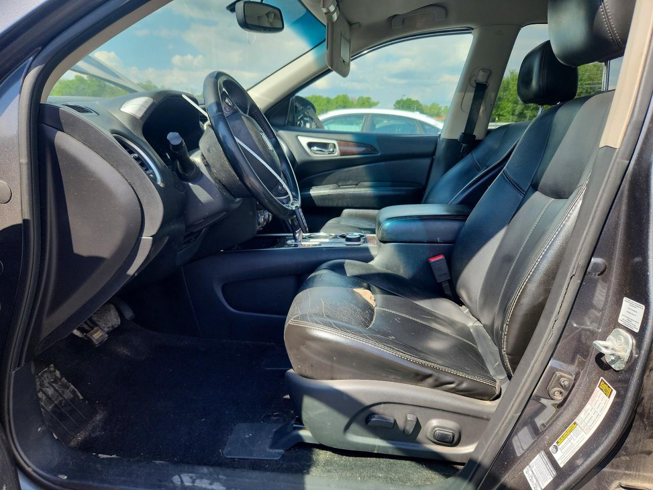 2014 Nissan Pathfinder Sl Gray vin: 5N1AR2MMXEC604885