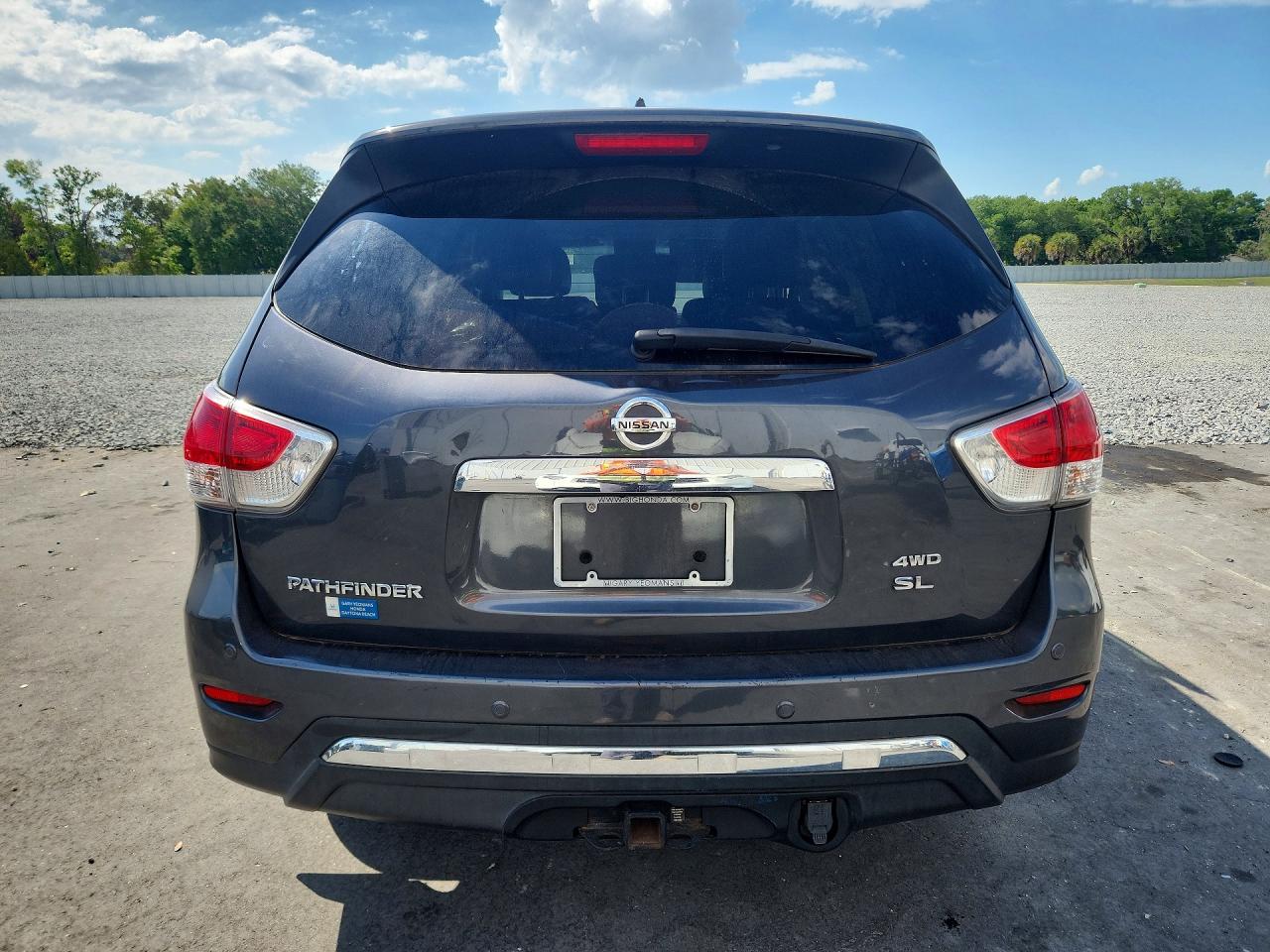 2014 Nissan Pathfinder Sl Gray vin: 5N1AR2MMXEC604885