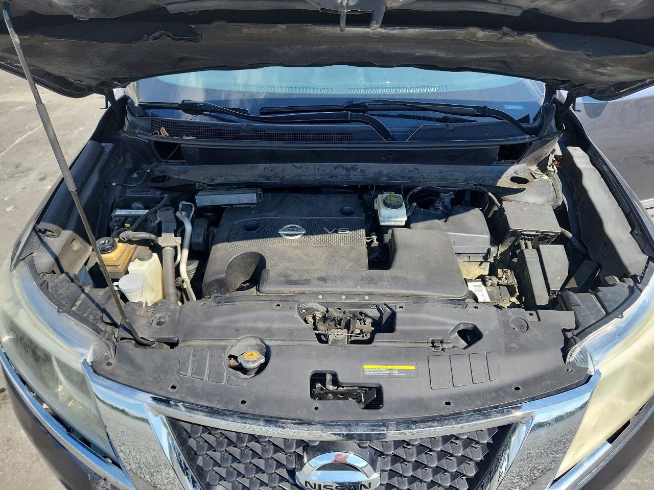 2014 Nissan Pathfinder Sl Gray vin: 5N1AR2MMXEC604885