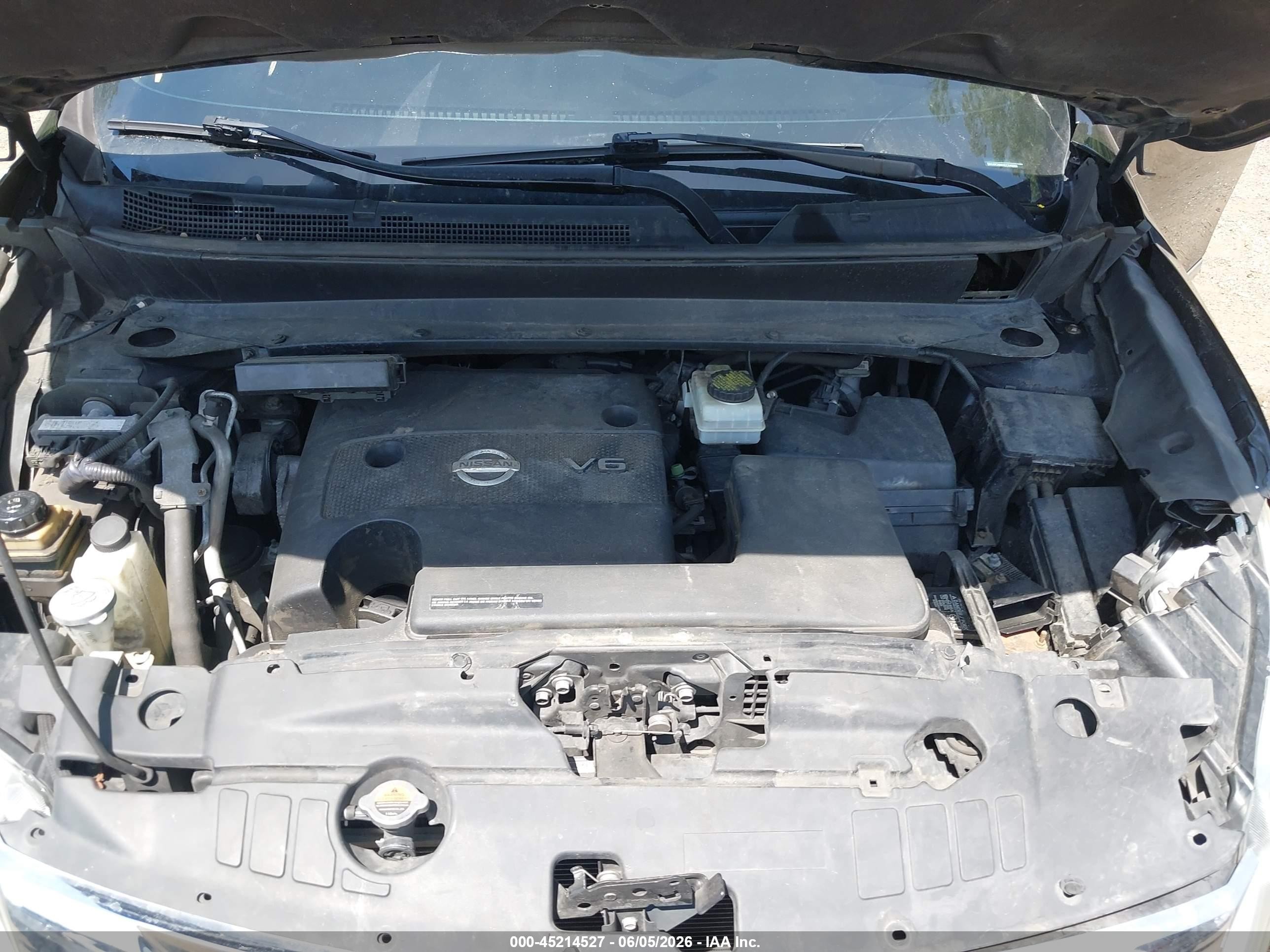 2014 Nissan Pathfinder Sl Black vin: 5N1AR2MMXEC645050
