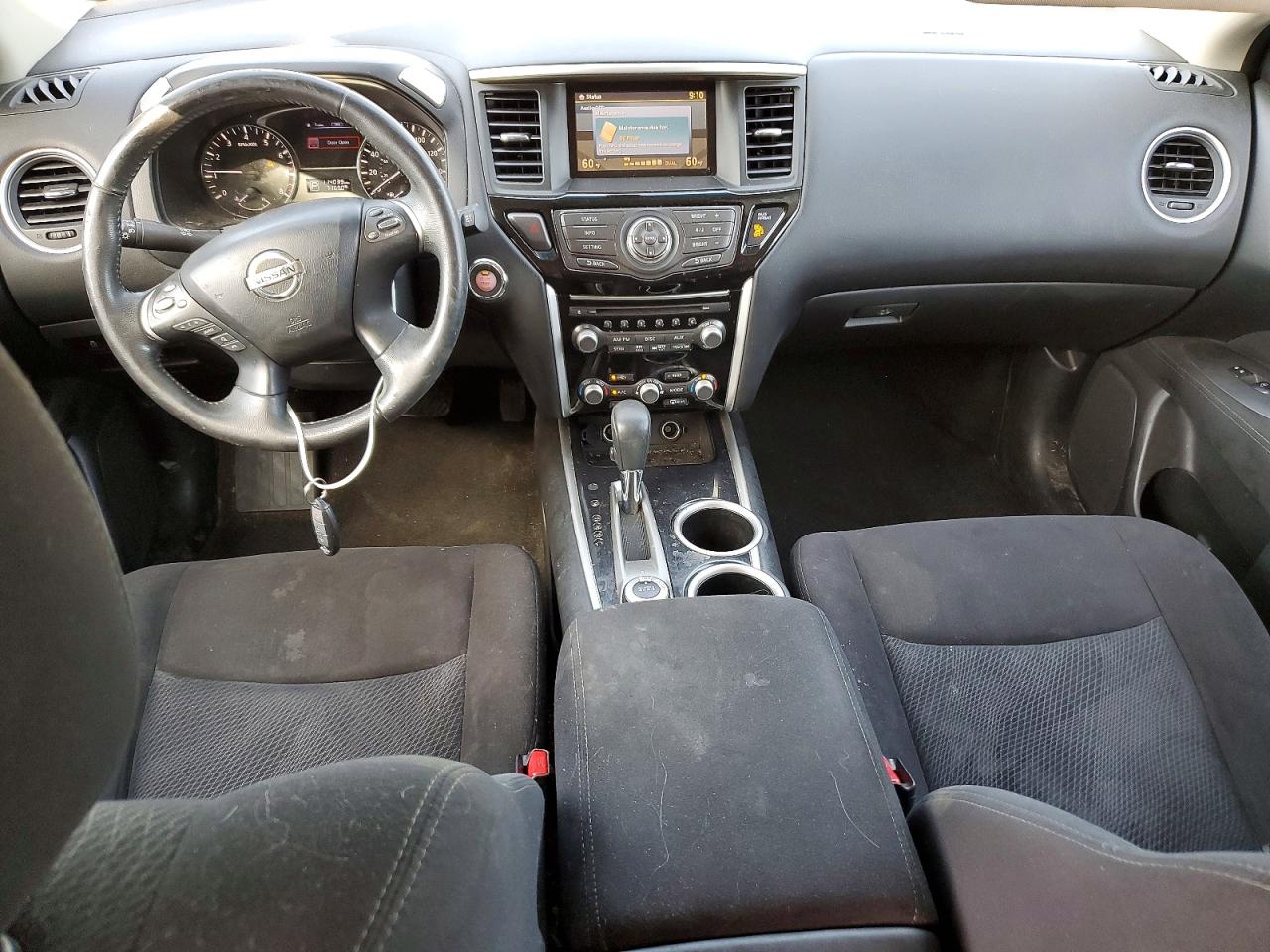 2014 Nissan Pathfinder S Blue vin: 5N1AR2MMXEC652919
