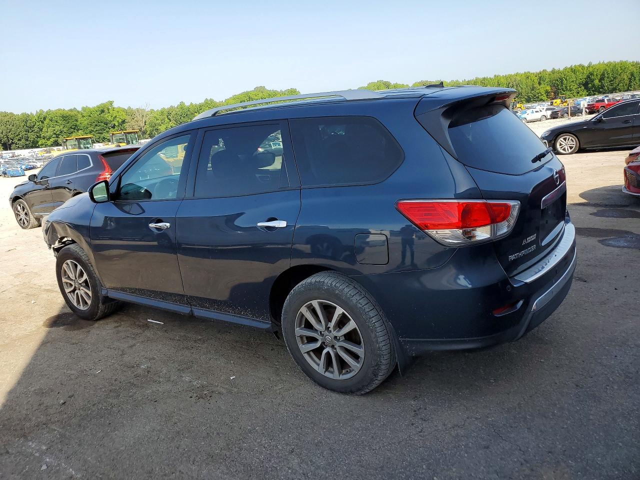 2014 Nissan Pathfinder S Blue vin: 5N1AR2MMXEC652919