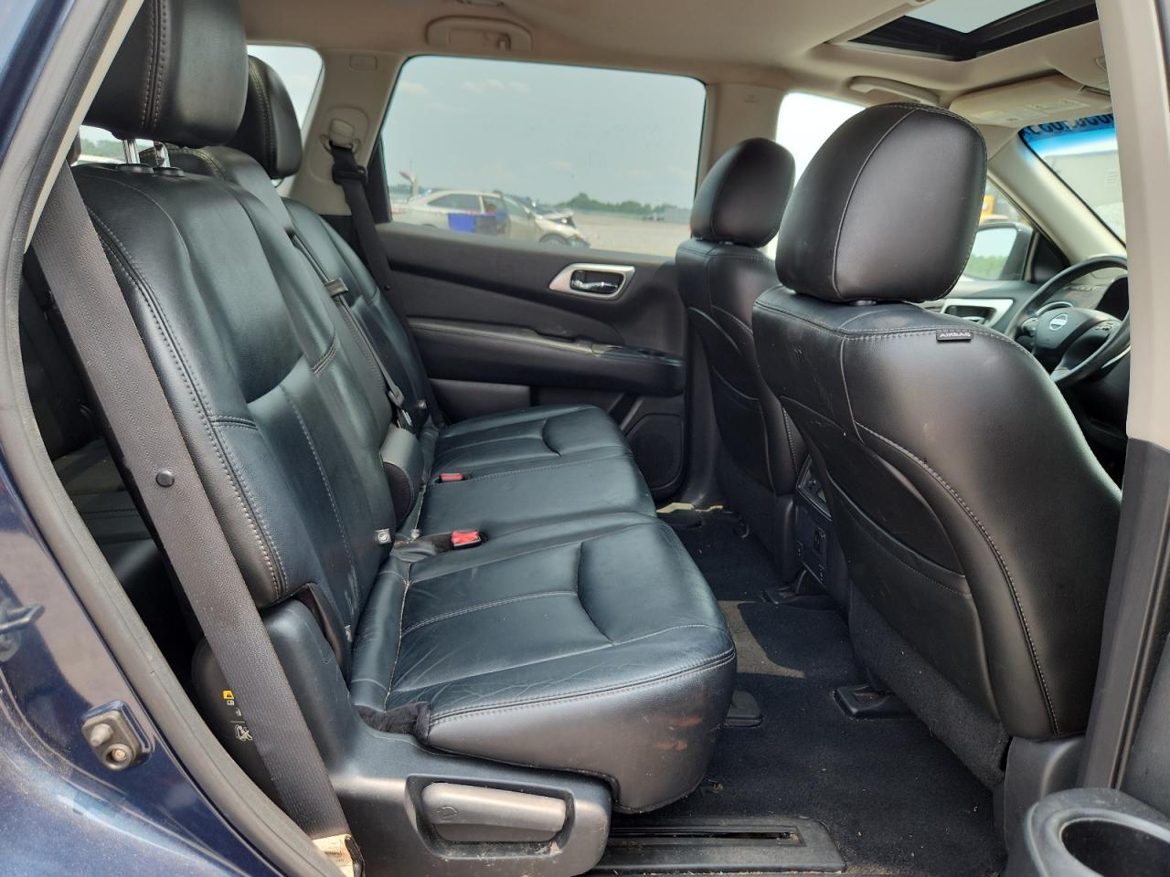 2014 Nissan Pathfinder Sl Blue vin: 5N1AR2MMXEC672894