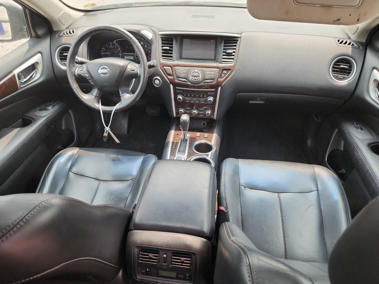 2014 Nissan Pathfinder Sl Blue vin: 5N1AR2MMXEC672894