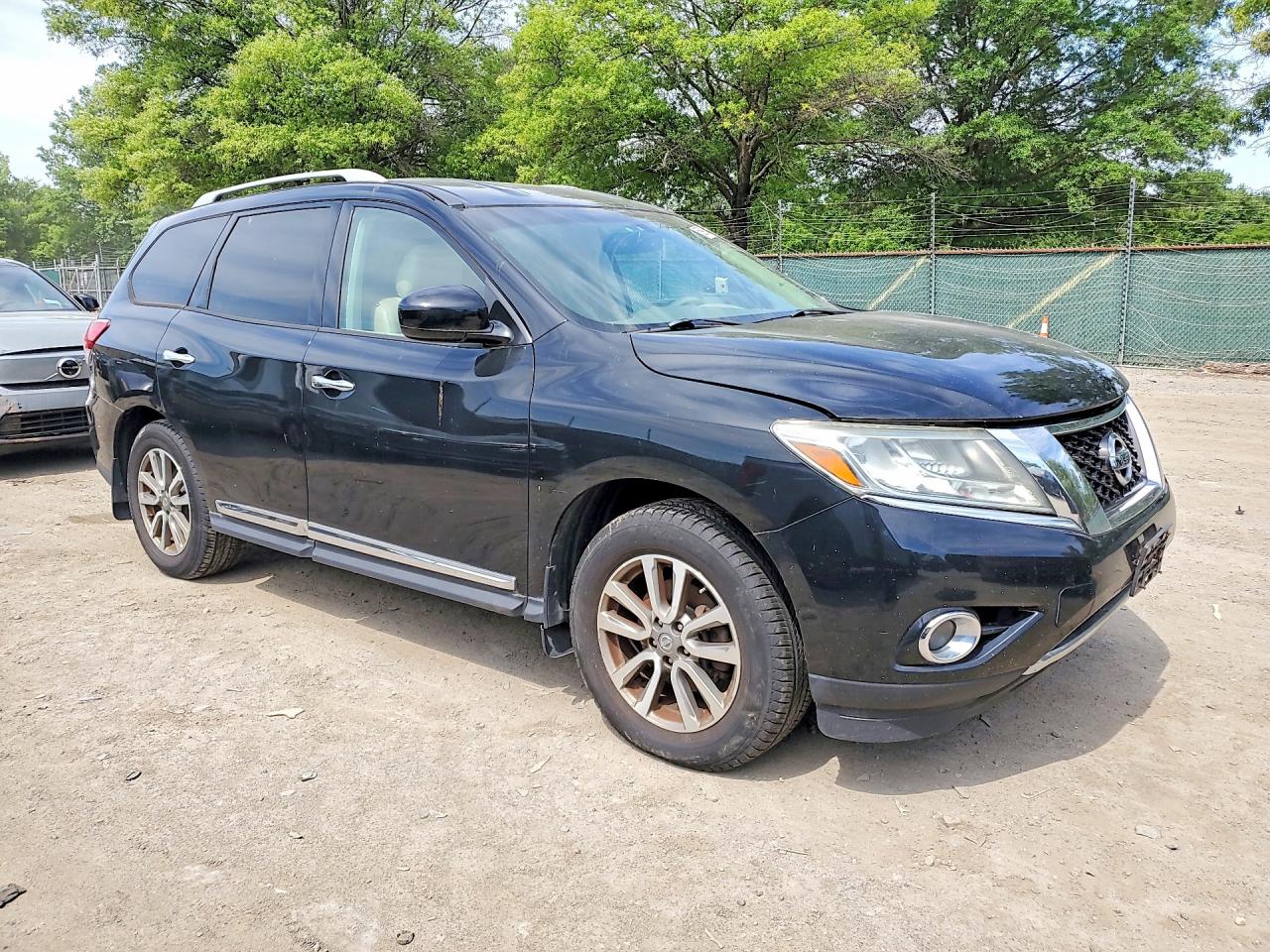 2014 Nissan Pathfinder Sl Black vin: 5N1AR2MMXEC707515