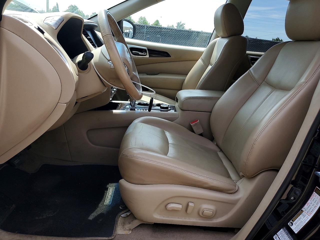 2014 Nissan Pathfinder Sl Black vin: 5N1AR2MMXEC707515