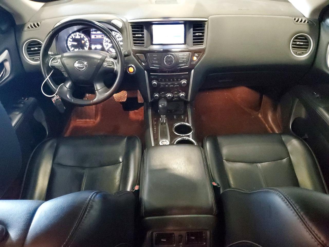 2014 Nissan Pathfinder Sl Blue vin: 5N1AR2MMXEC715145