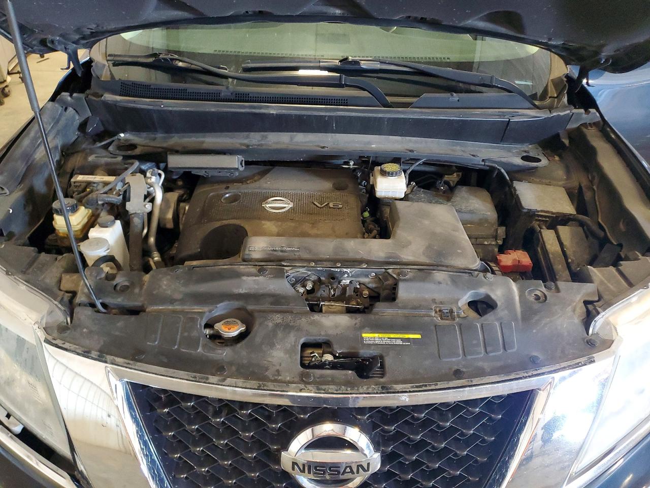 2014 Nissan Pathfinder Sl Blue vin: 5N1AR2MMXEC715145