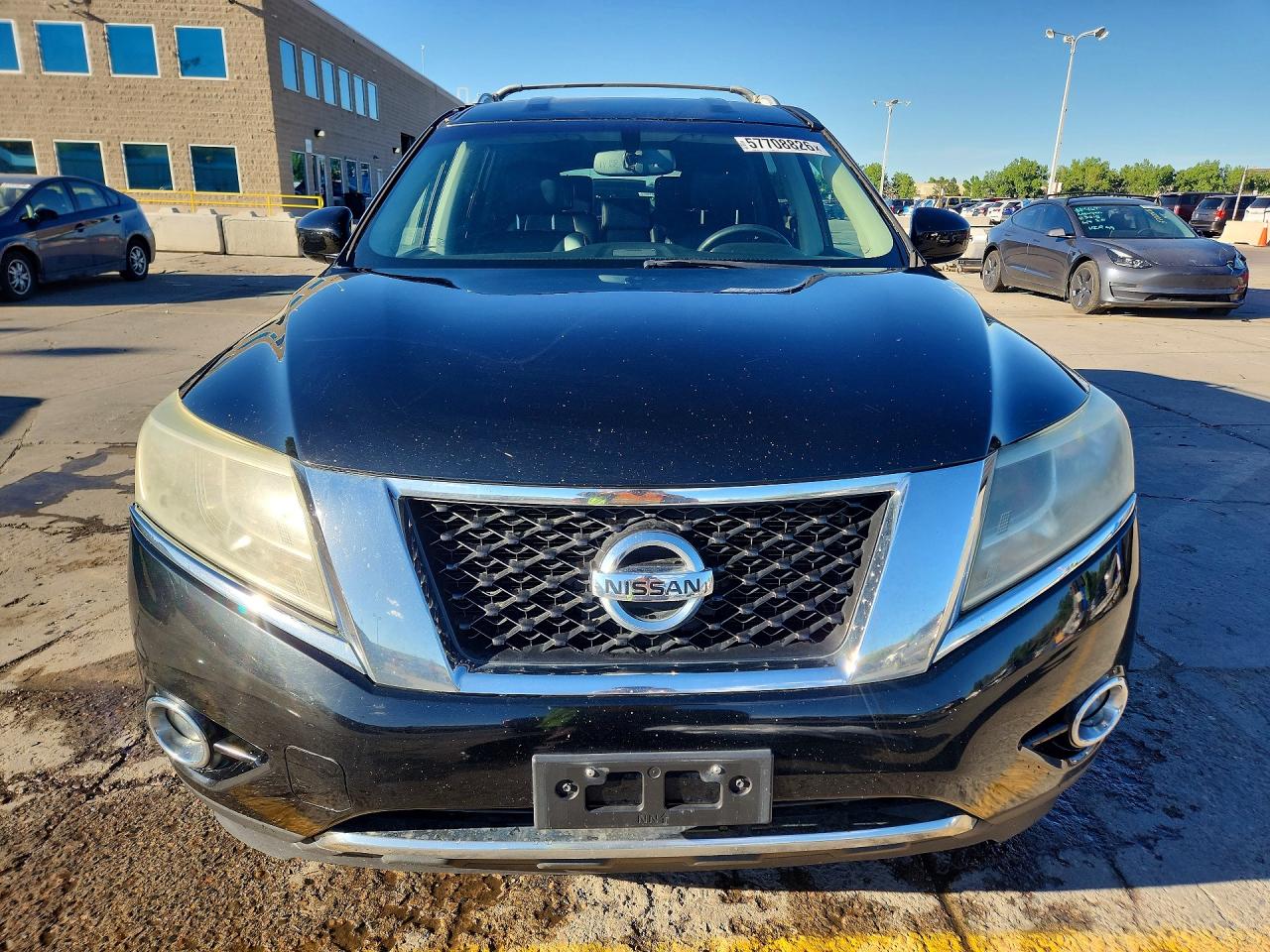 2014 Nissan Pathfinder Sl Black vin: 5N1AR2MMXEC715369