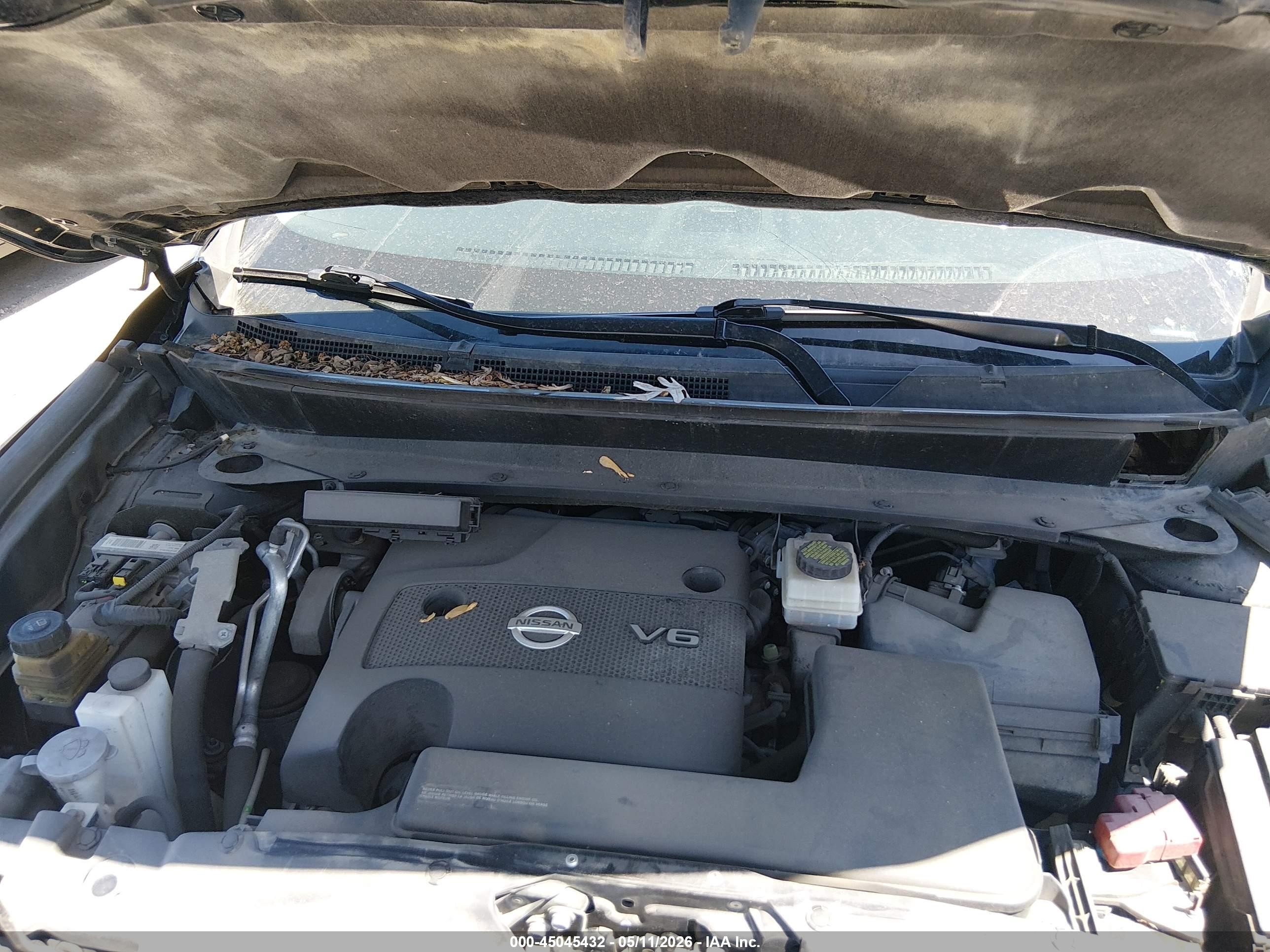 2014 Nissan Pathfinder Platinum Черный vin: 5N1AR2MMXEC715646