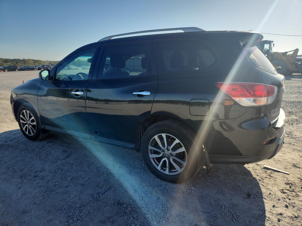 2015 Nissan Pathfinder S Black vin: 5N1AR2MMXFC657586
