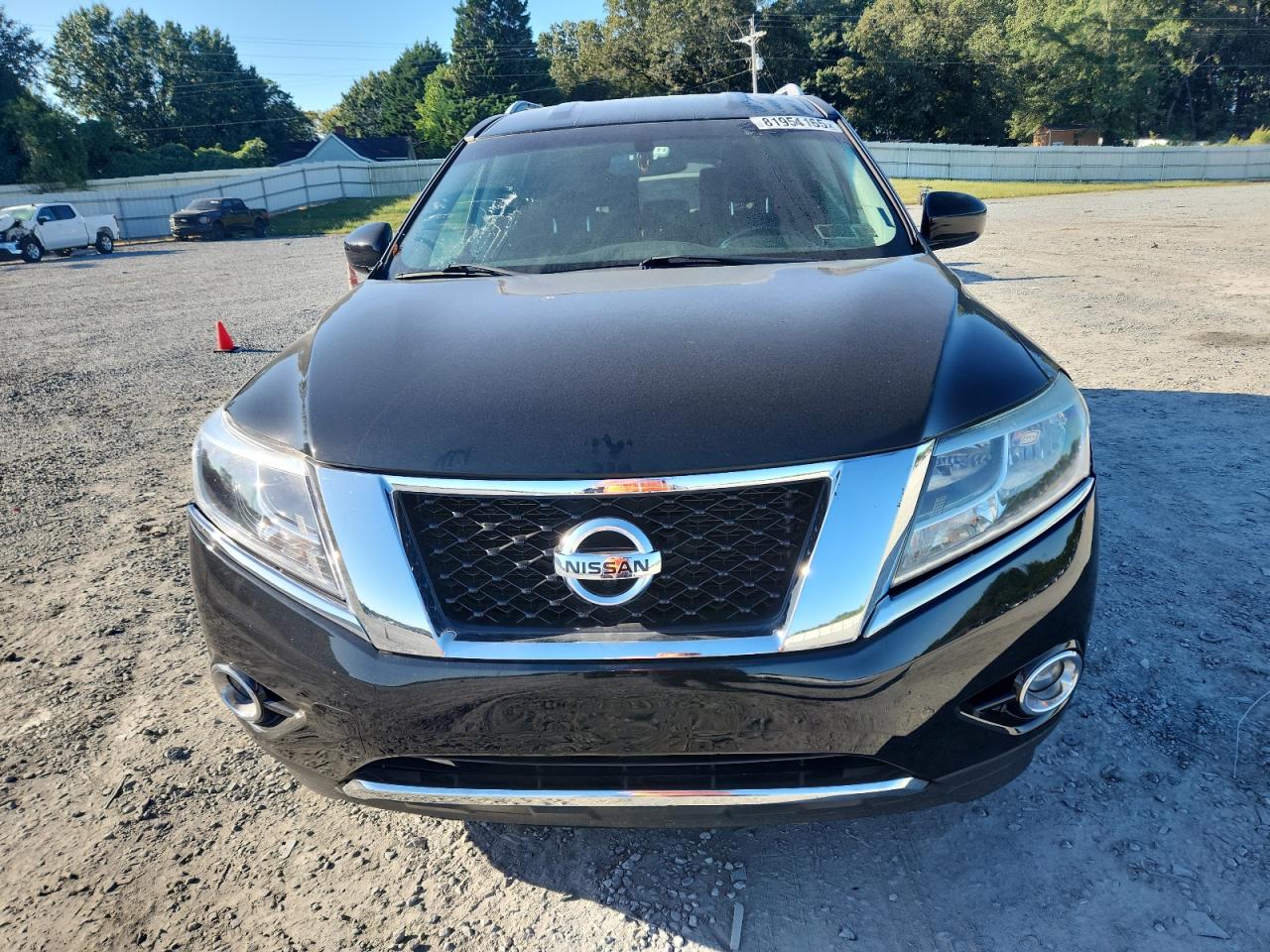 2015 Nissan Pathfinder S Black vin: 5N1AR2MMXFC657586