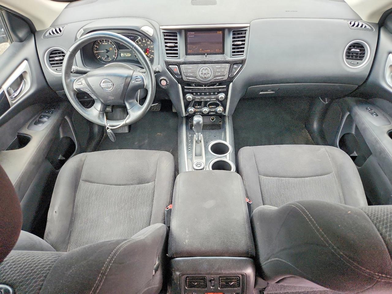 2015 Nissan Pathfinder Sv Green vin: 5N1AR2MMXFC658429