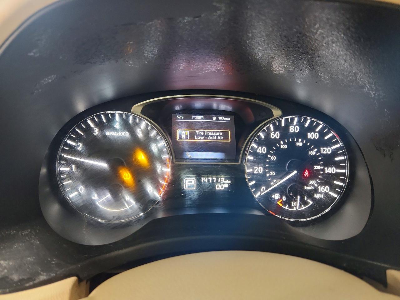 2015 Nissan Pathfinder Sl Red vin: 5N1AR2MMXFC668328