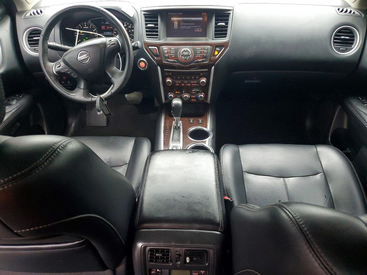 2015 Nissan Pathfinder Sl Black vin: 5N1AR2MMXFC674291