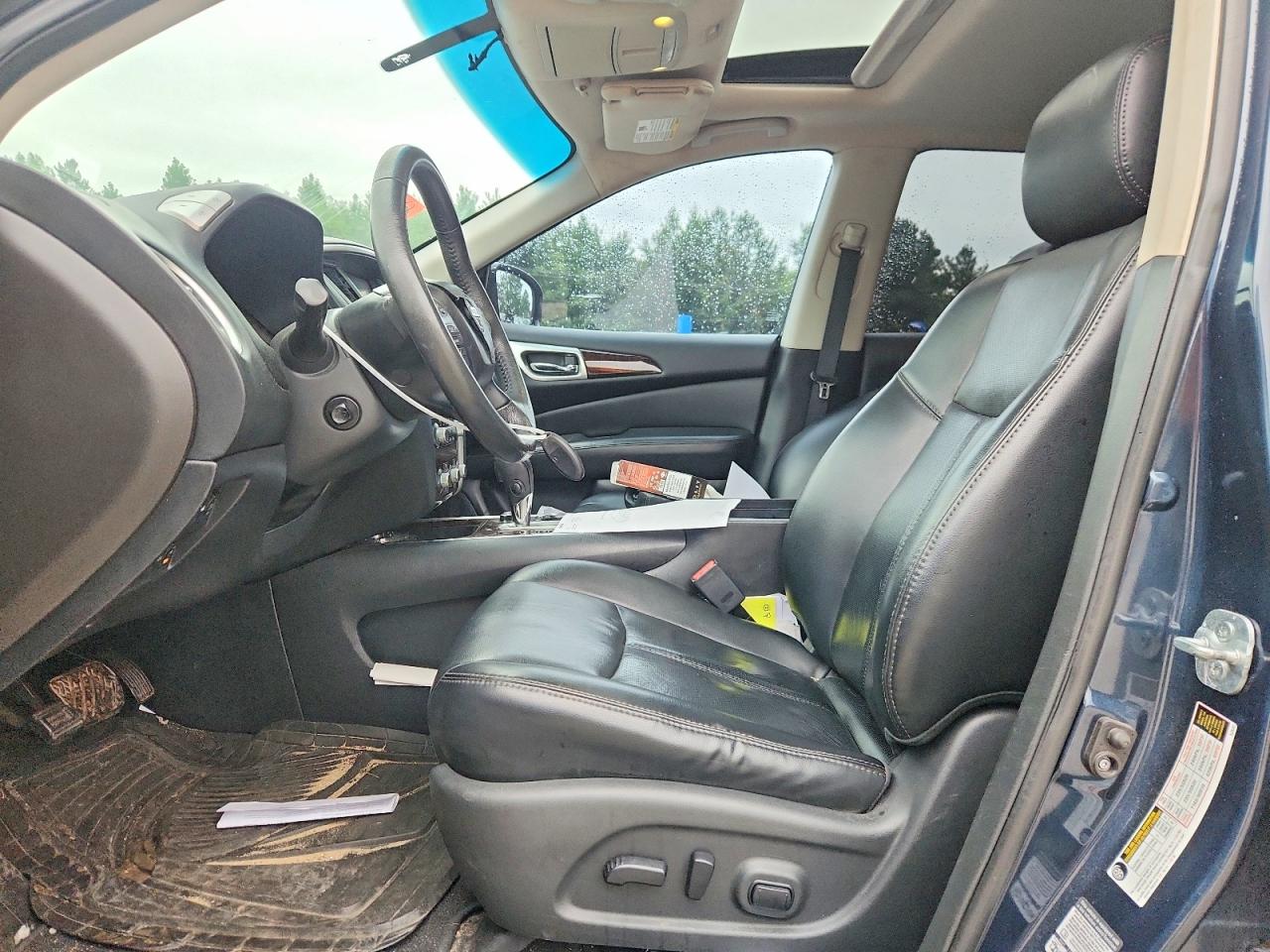 2015 Nissan Pathfinder S Blue vin: 5N1AR2MMXFC706205