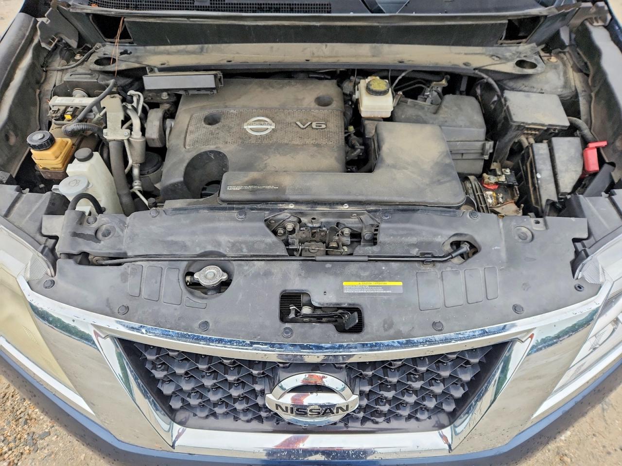 2015 Nissan Pathfinder S Blue vin: 5N1AR2MMXFC706205
