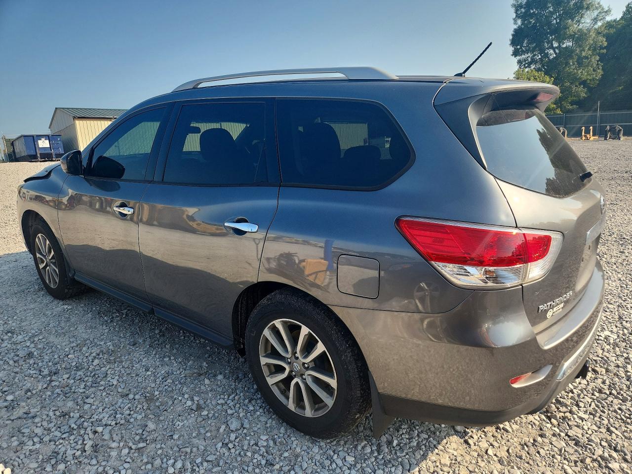 2015 Nissan Pathfinder S Gray vin: 5N1AR2MMXFC711548