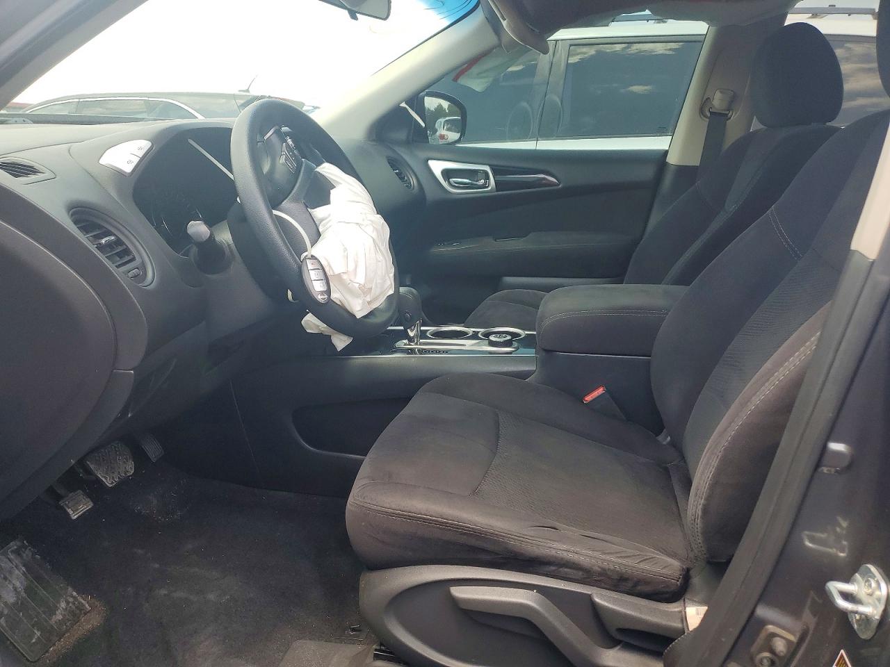 2015 Nissan Pathfinder S Gray vin: 5N1AR2MMXFC711548