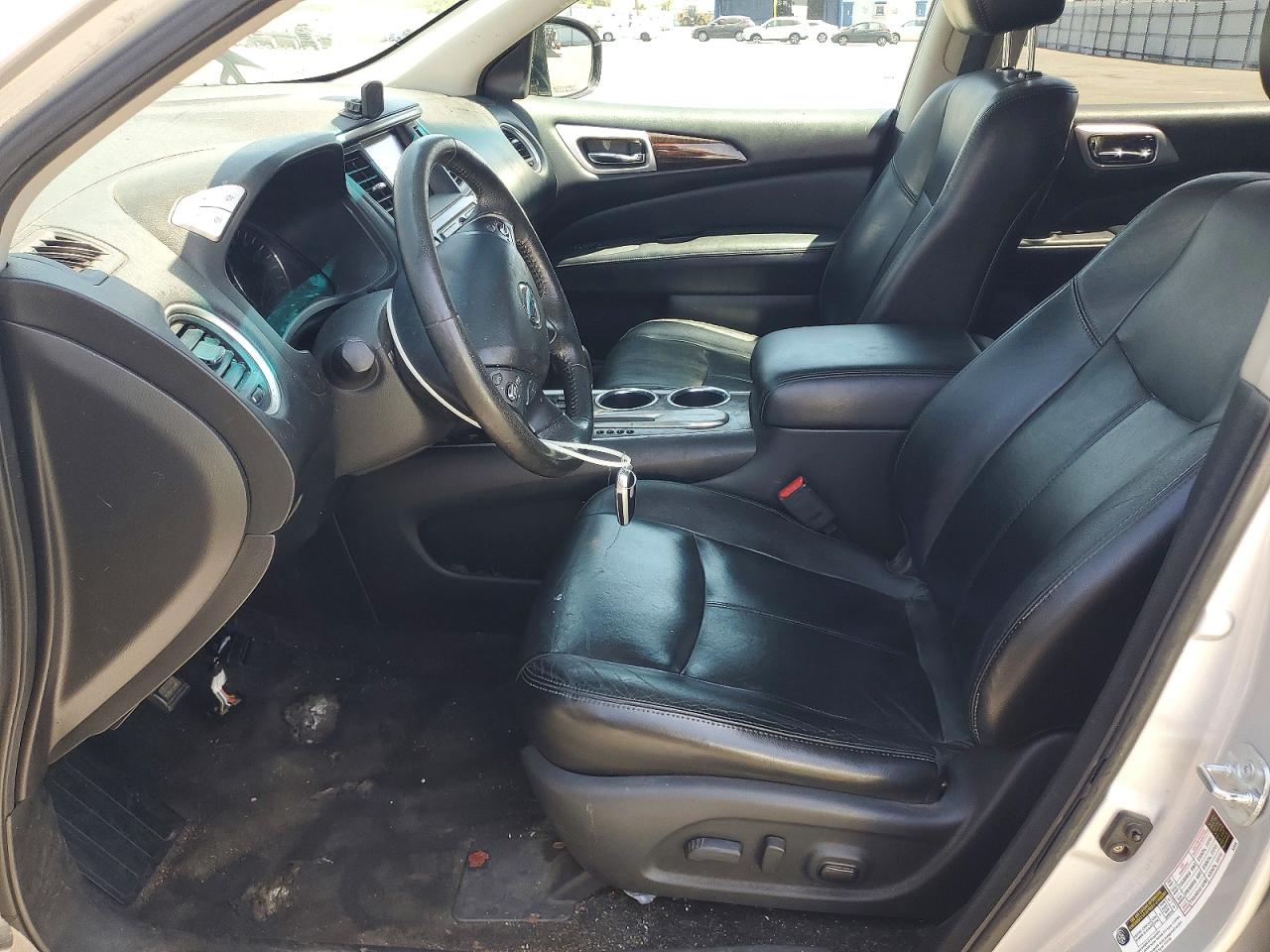 2013 Nissan Pathfinder S Silver vin: 5N1AR2MN0DC610086