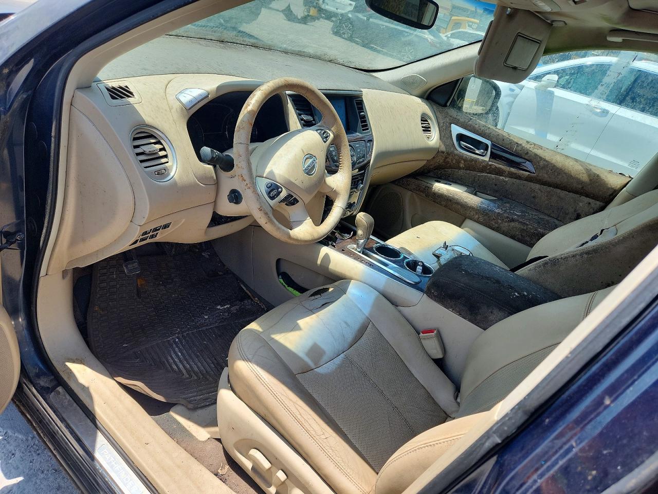 2013 Nissan Pathfinder S Blue vin: 5N1AR2MN0DC649874