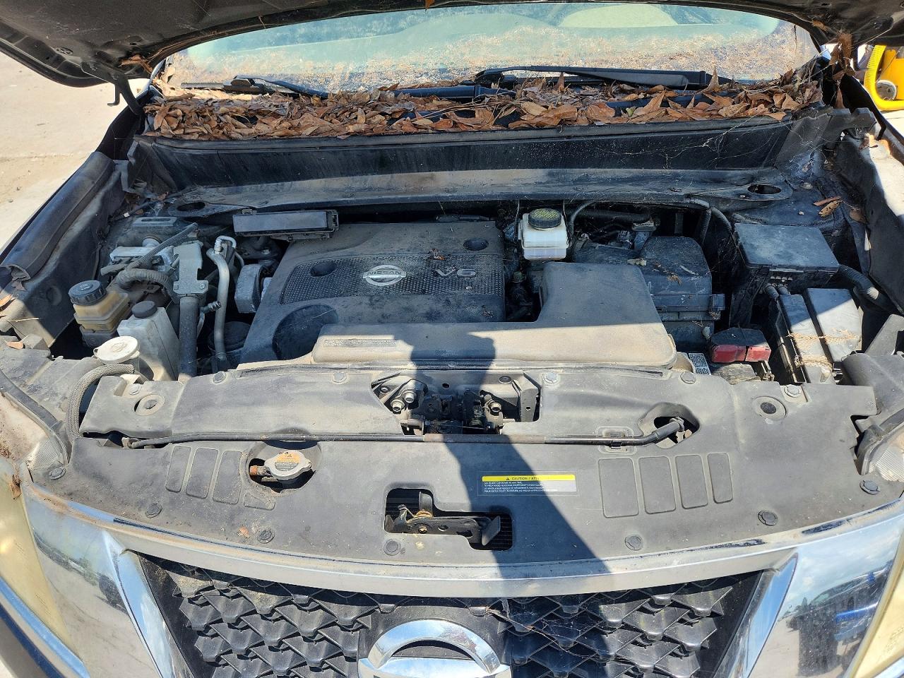 2013 Nissan Pathfinder S Blue vin: 5N1AR2MN0DC649874