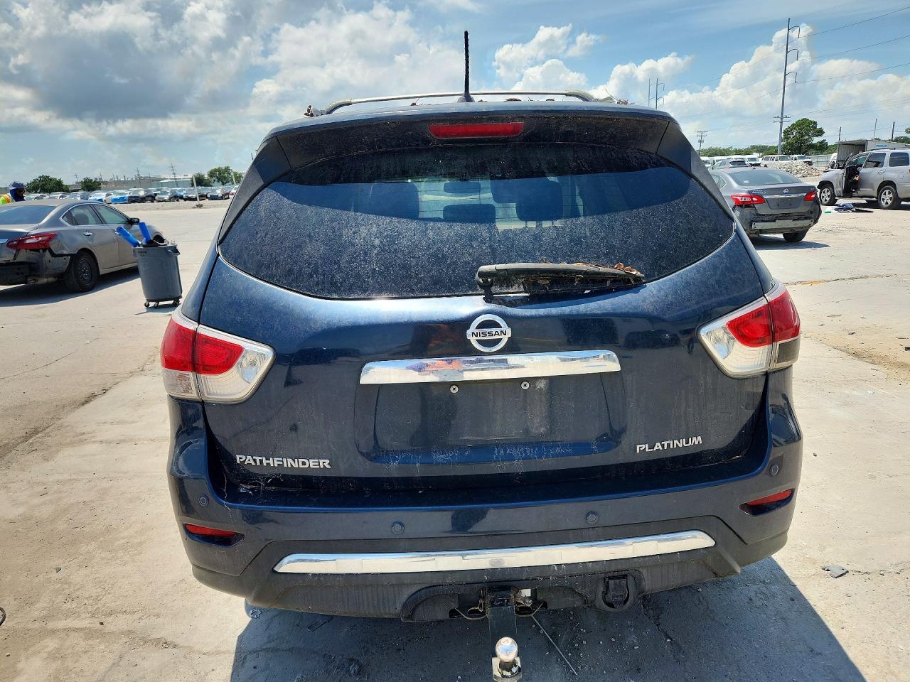 2013 Nissan Pathfinder S Blue vin: 5N1AR2MN0DC649874