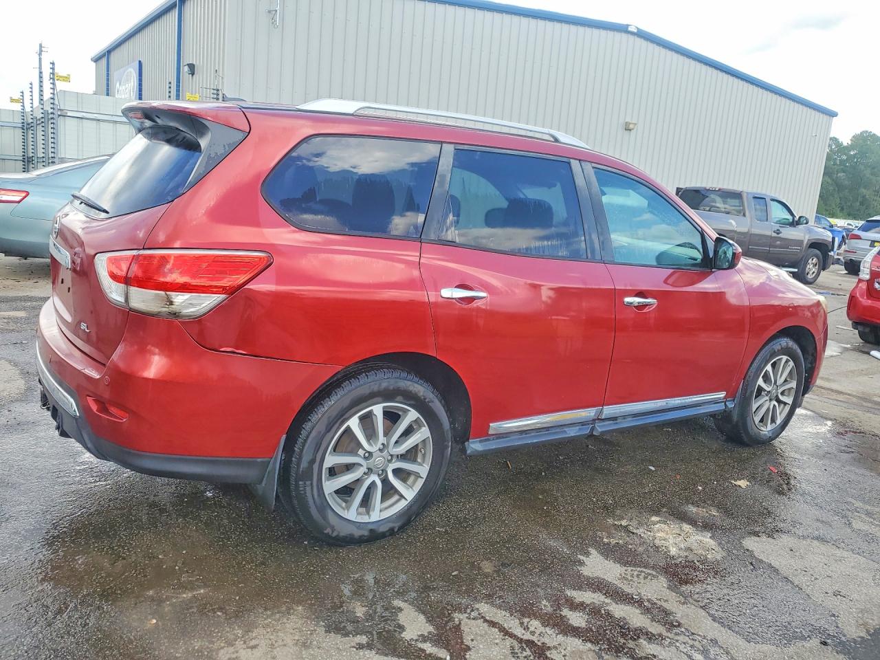 2013 Nissan Pathfinder S/sv/sl/platinum Бордовый vin: 5N1AR2MN0DC672622