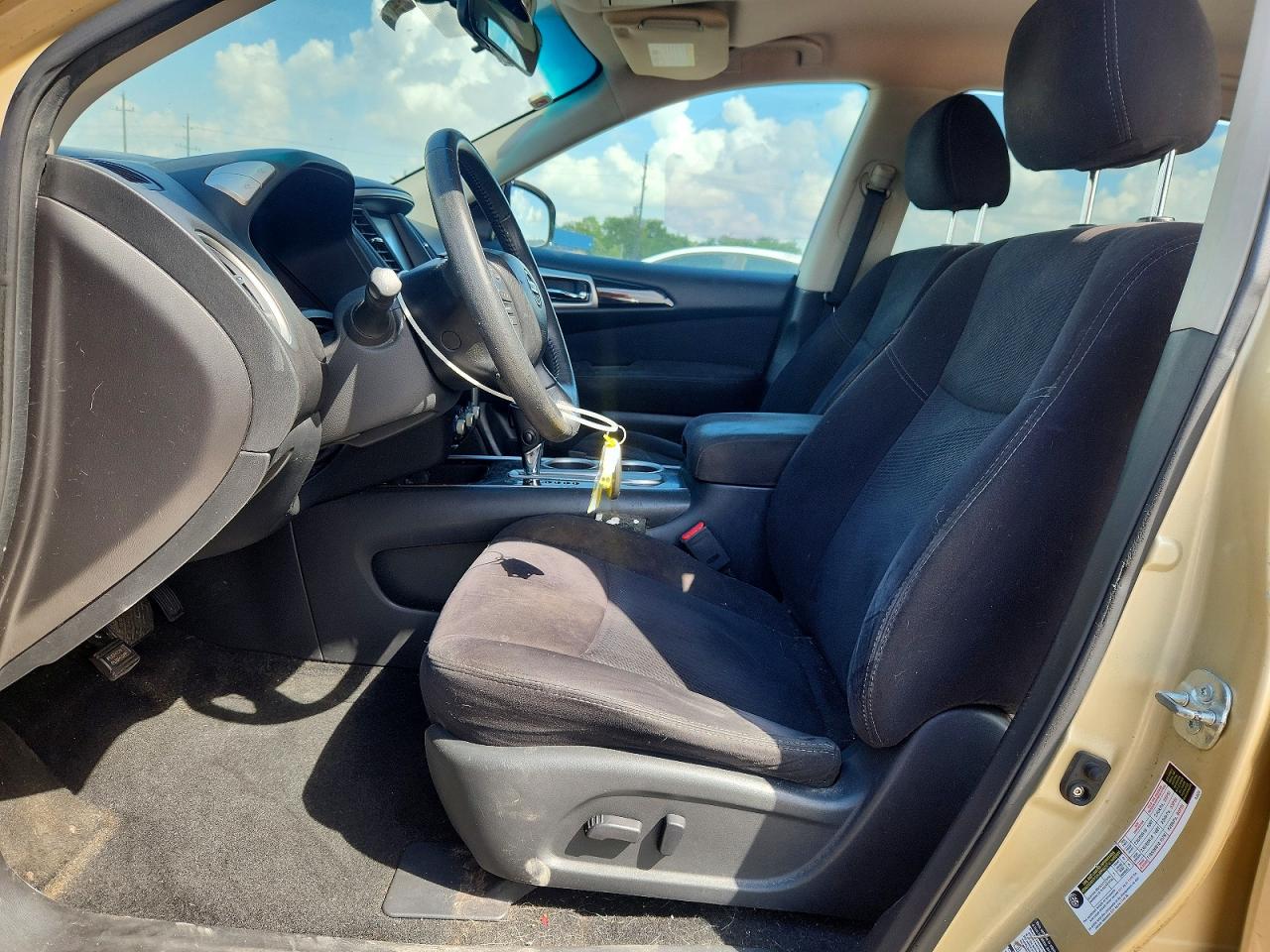 2013 Nissan Pathfinder S Gold vin: 5N1AR2MN0DC680235