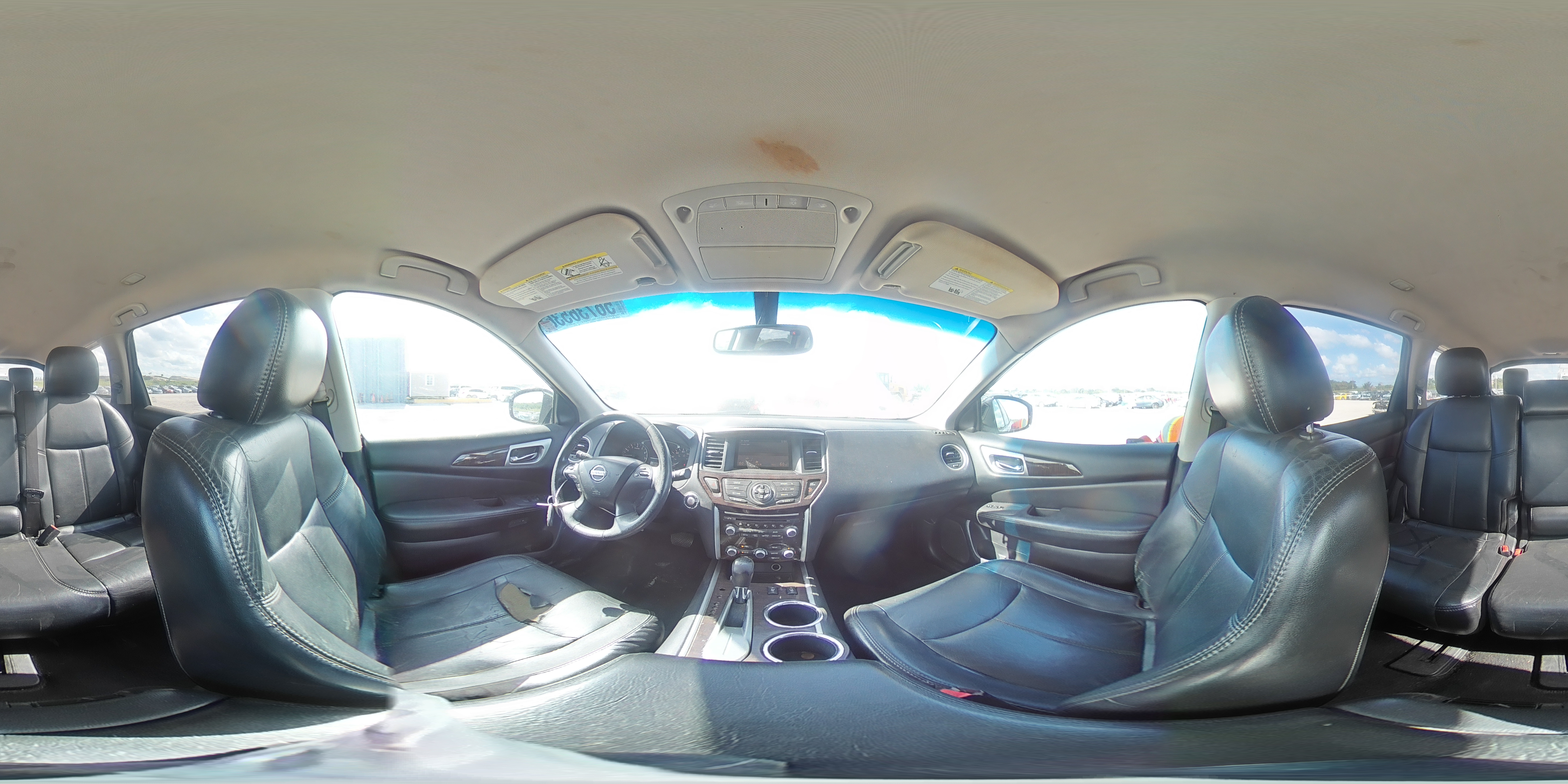 2013 Nissan Pathfinder S White vin: 5N1AR2MN0DC681269