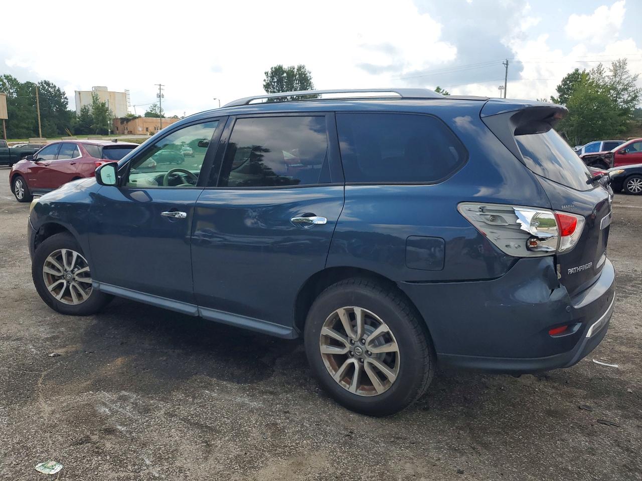 2013 Nissan Pathfinder S Blue vin: 5N1AR2MN0DC685676