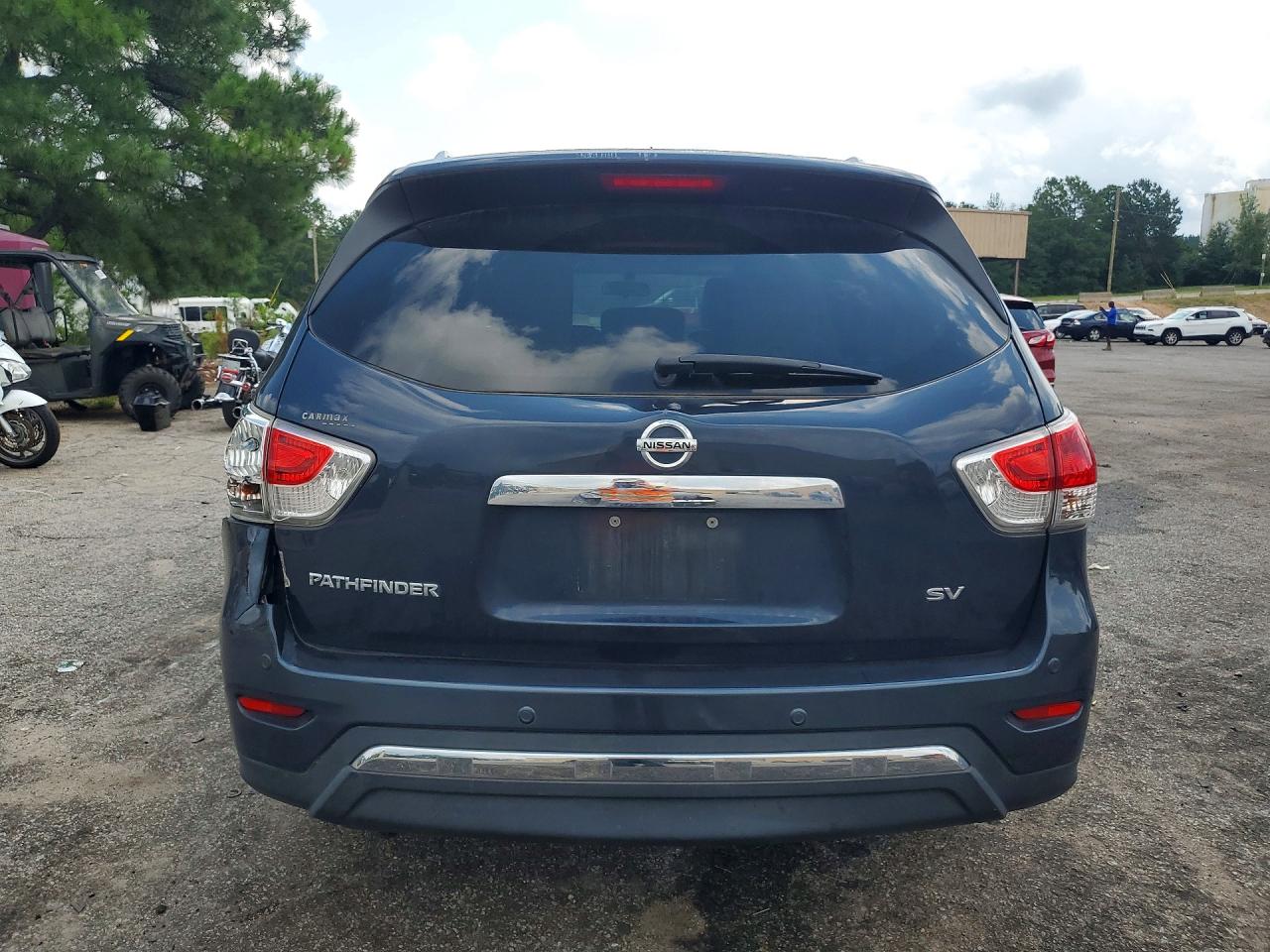 2013 Nissan Pathfinder S Blue vin: 5N1AR2MN0DC685676