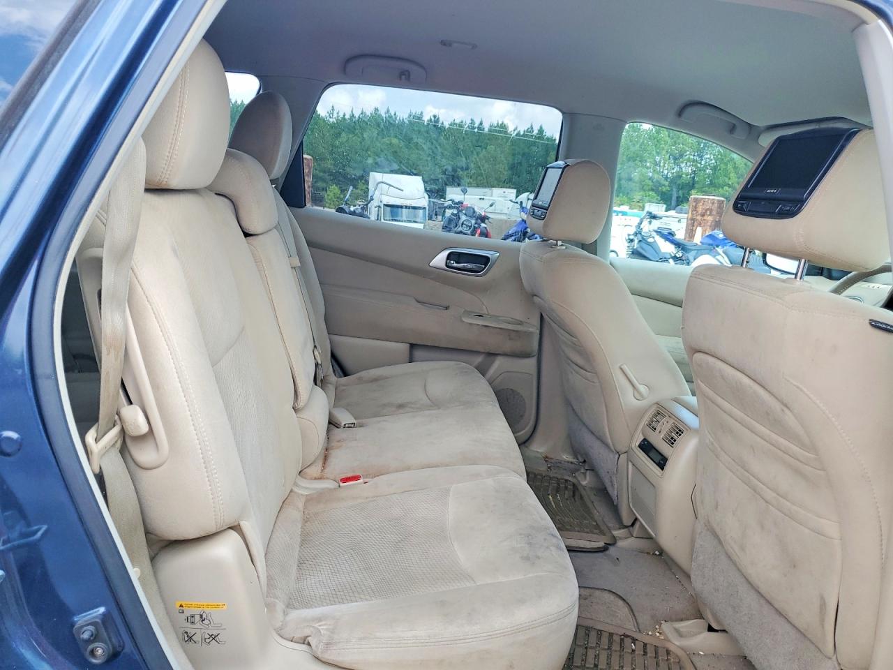 2013 Nissan Pathfinder S Blue vin: 5N1AR2MN0DC685676