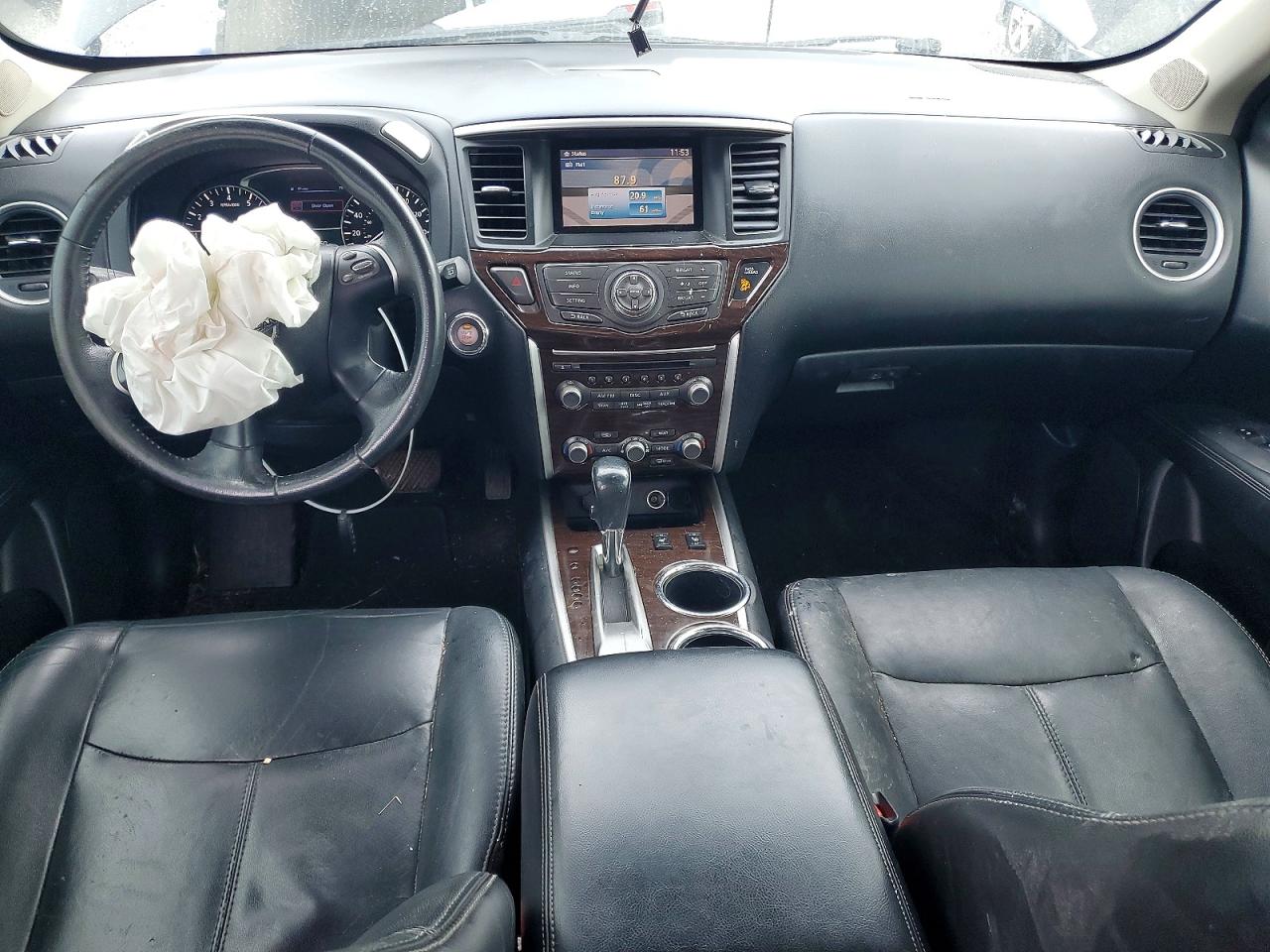 2014 Nissan Pathfinder S Черный vin: 5N1AR2MN0EC608095