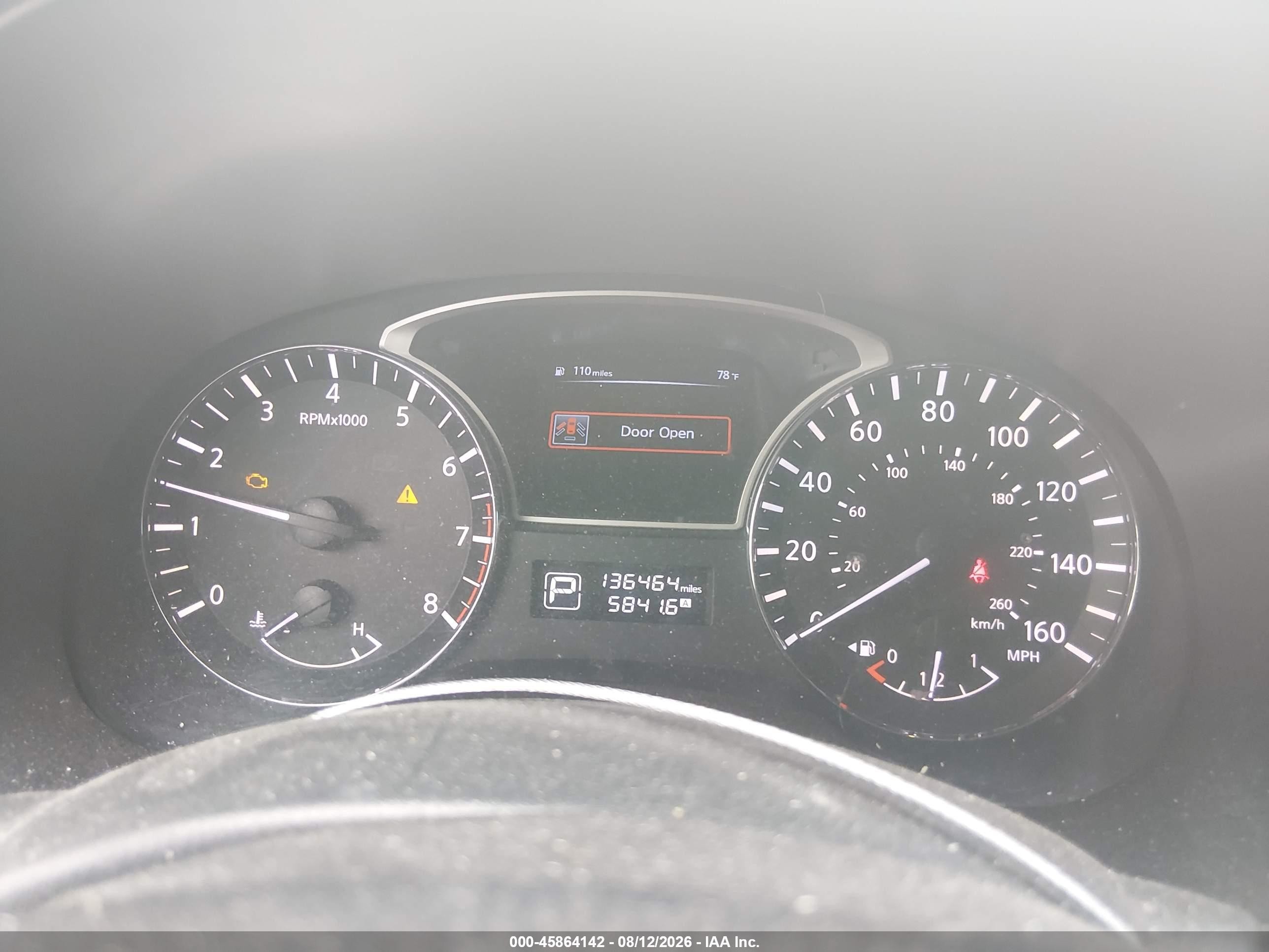 2014 Nissan Pathfinder Platinum Белый vin: 5N1AR2MN0EC641971