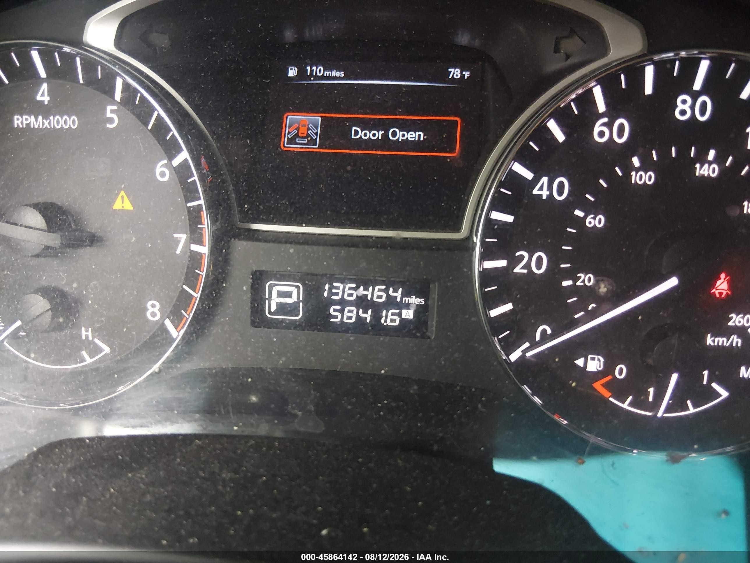 2014 Nissan Pathfinder Platinum Белый vin: 5N1AR2MN0EC641971