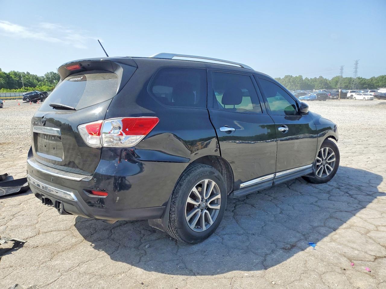 2014 Nissan Pathfinder Sl Black vin: 5N1AR2MN0EC708004
