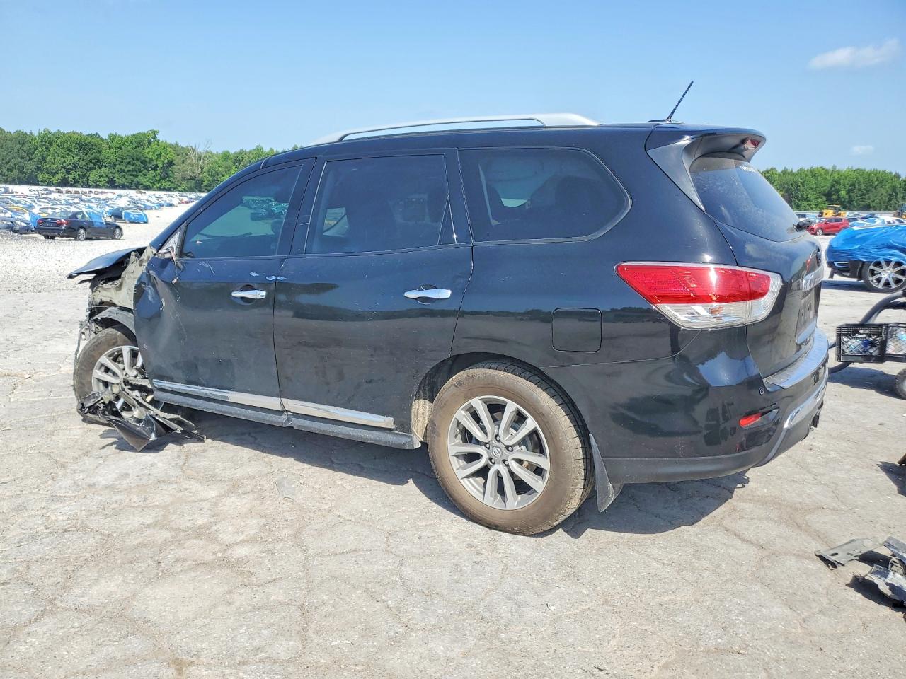 2014 Nissan Pathfinder Sl Black vin: 5N1AR2MN0EC708004