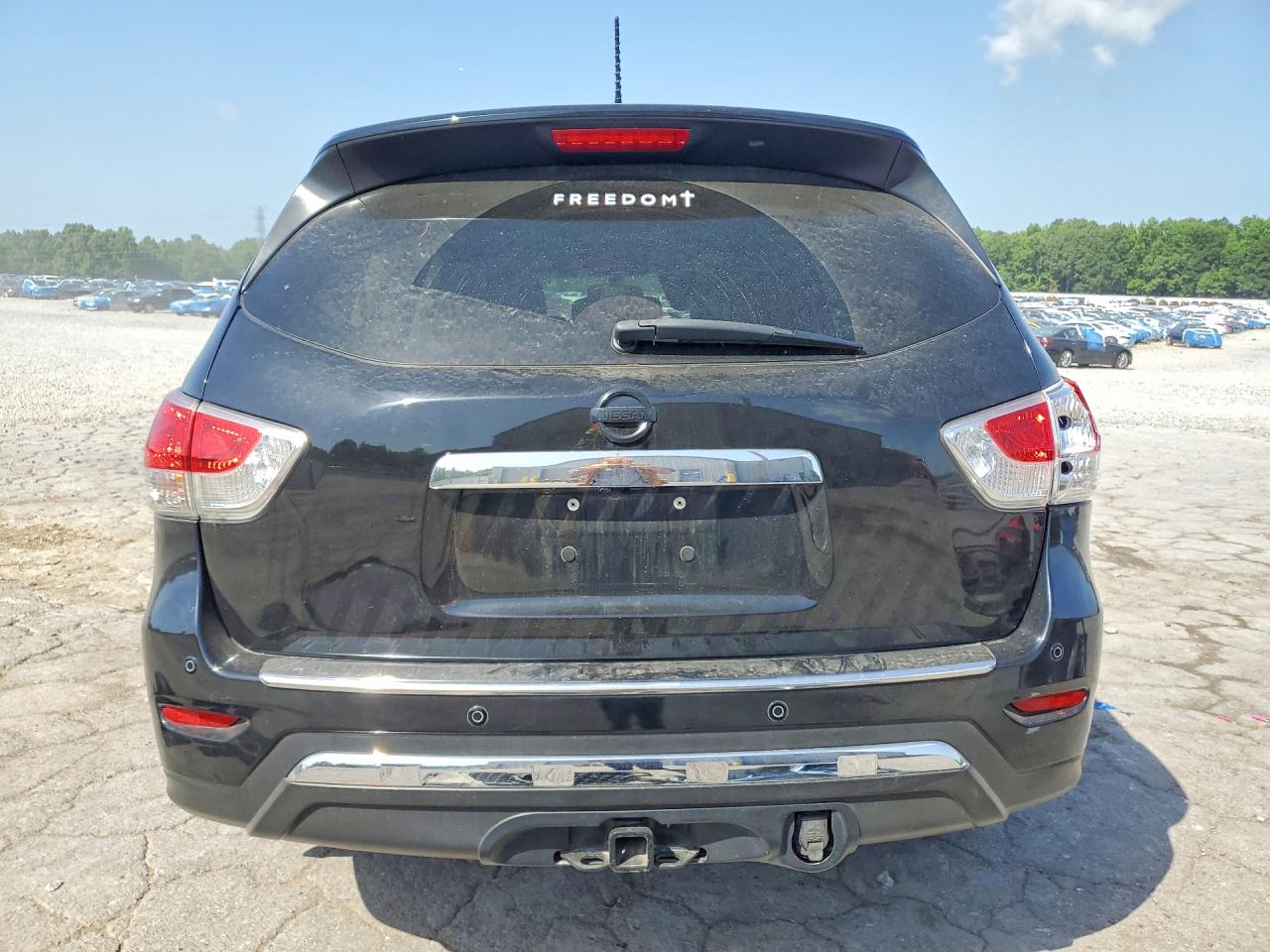 2014 Nissan Pathfinder Sl Black vin: 5N1AR2MN0EC708004