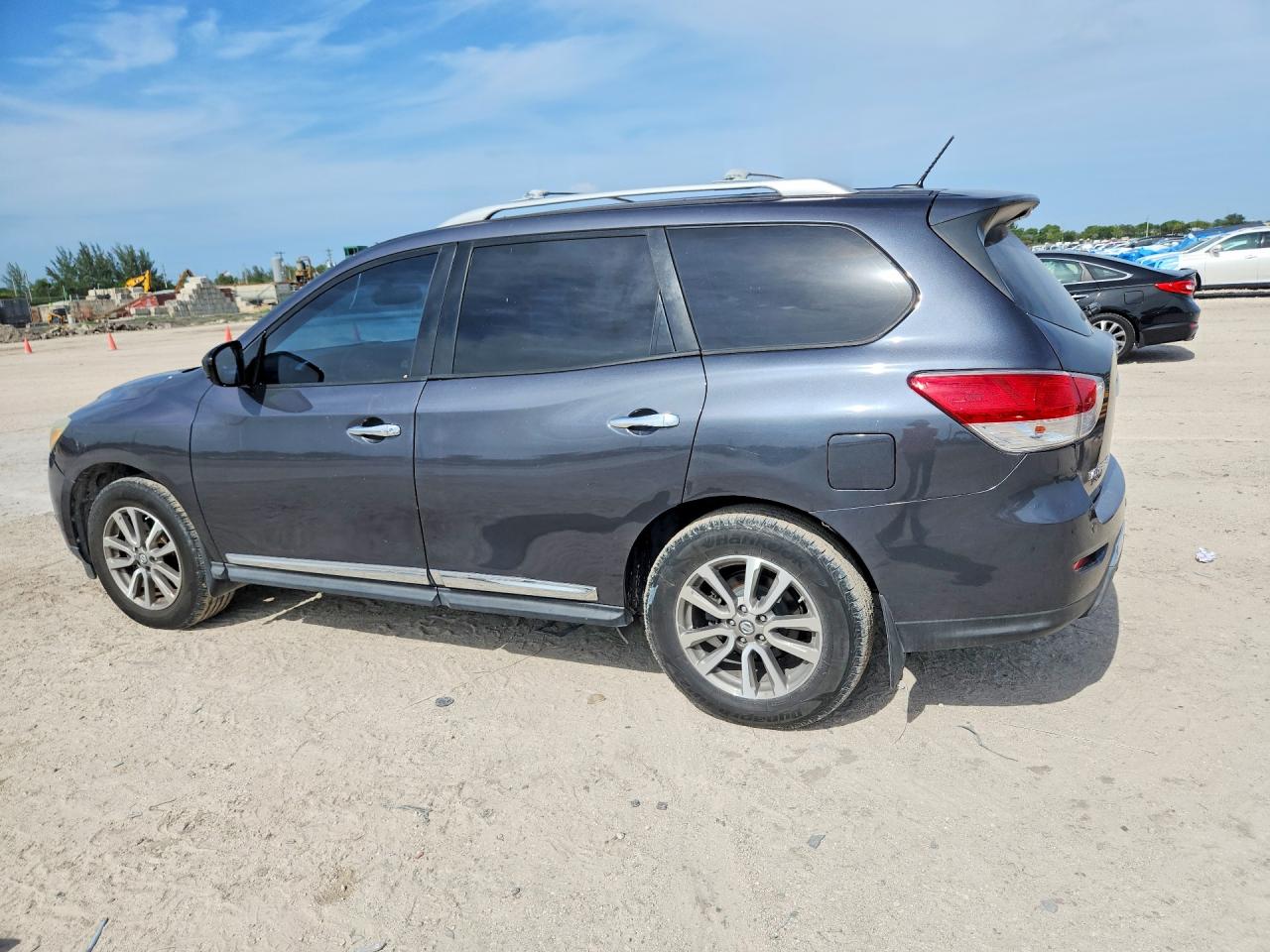 2014 Nissan Pathfinder S Gray vin: 5N1AR2MN0EC723568
