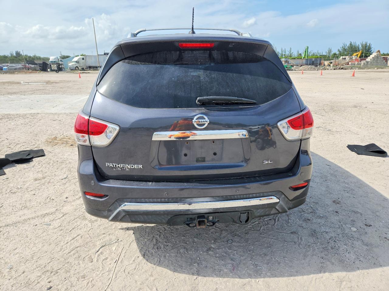 2014 Nissan Pathfinder S Gray vin: 5N1AR2MN0EC723568