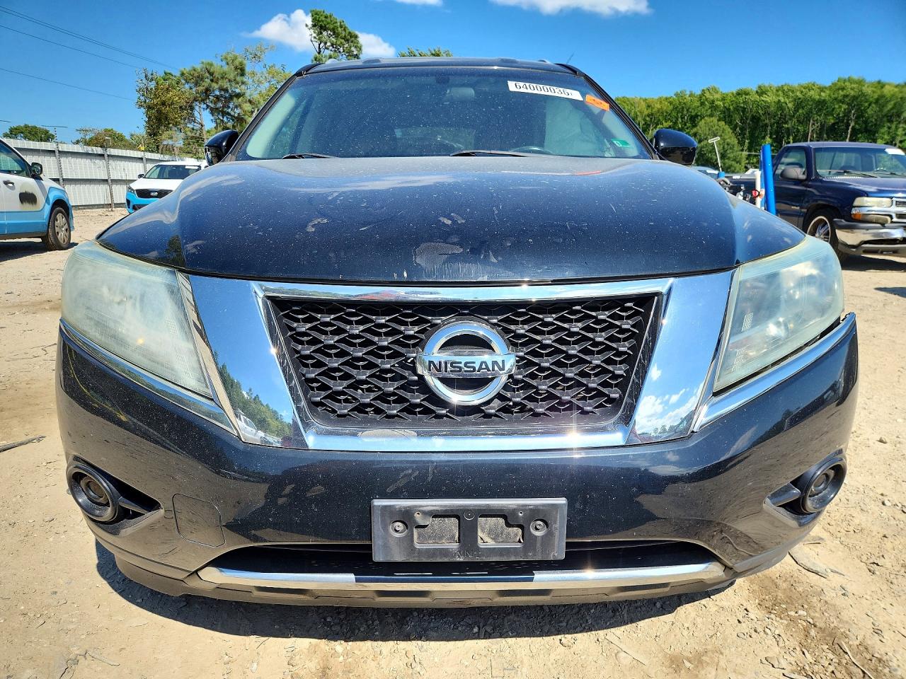 2014 Nissan Pathfinder Sv Black vin: 5N1AR2MN0EC725563