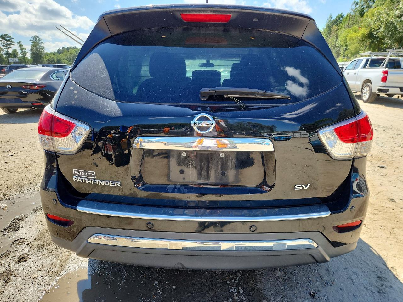 2014 Nissan Pathfinder Sv Black vin: 5N1AR2MN0EC725563