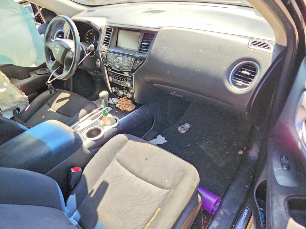 2014 Nissan Pathfinder Sv Black vin: 5N1AR2MN0EC725563