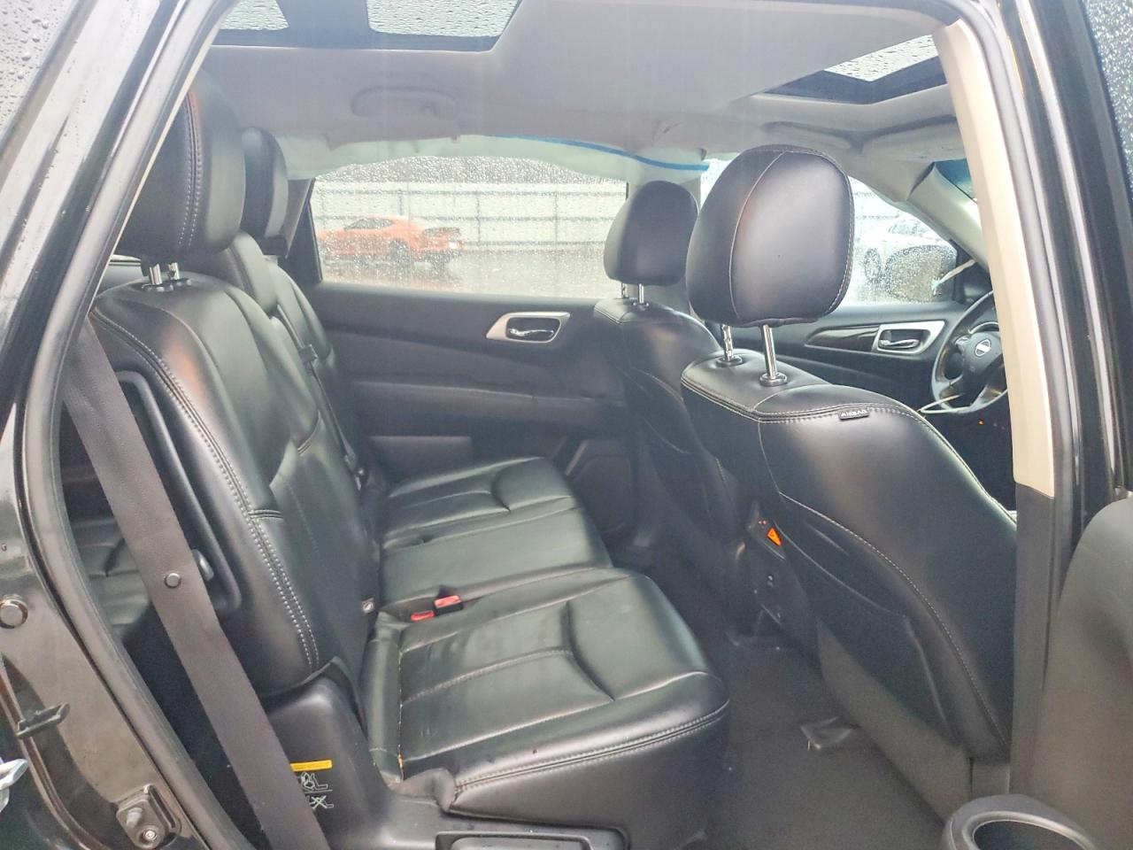 2015 Nissan Pathfinder S Black vin: 5N1AR2MN0FC671196