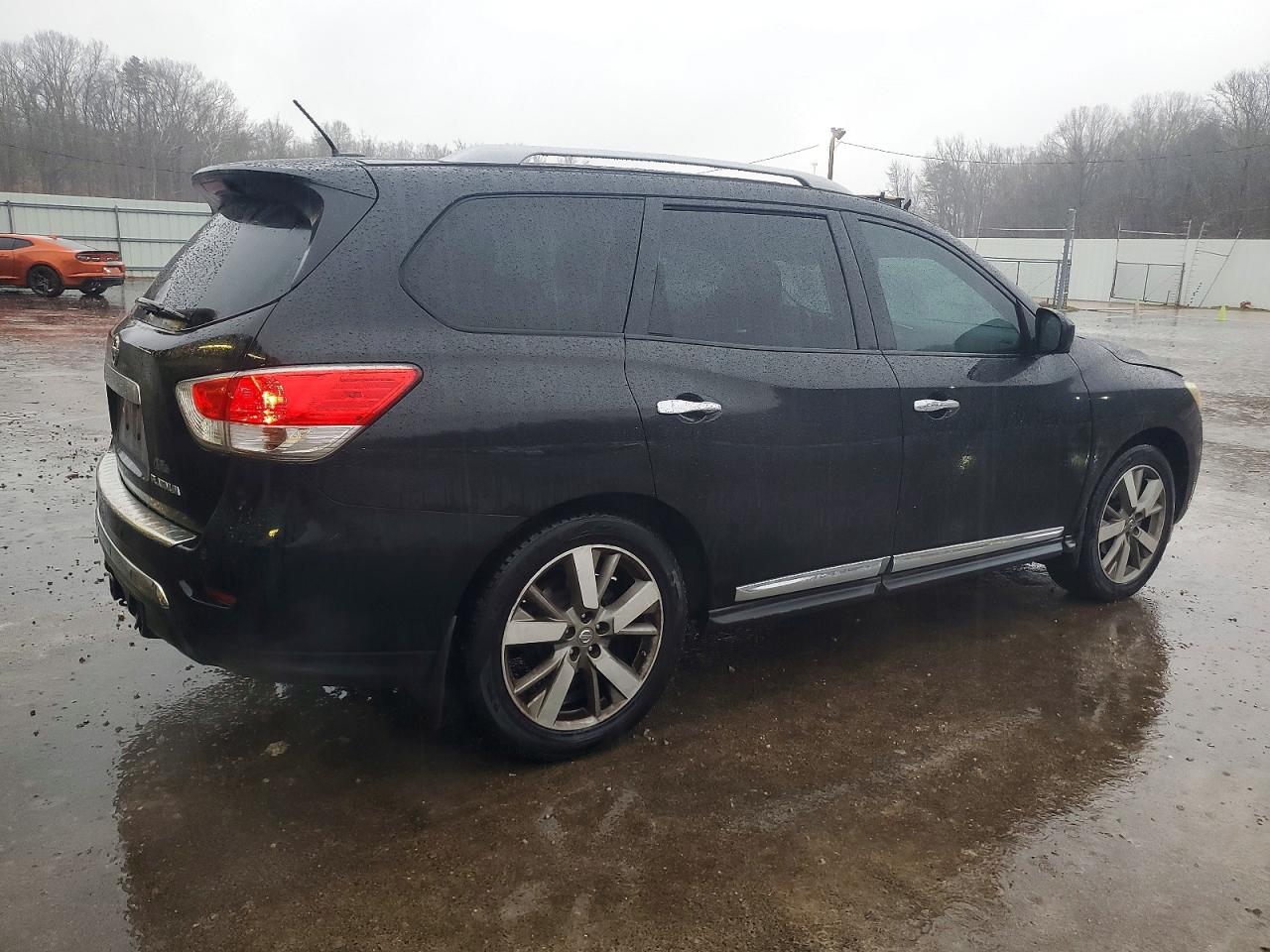 2015 Nissan Pathfinder S Black vin: 5N1AR2MN0FC671196