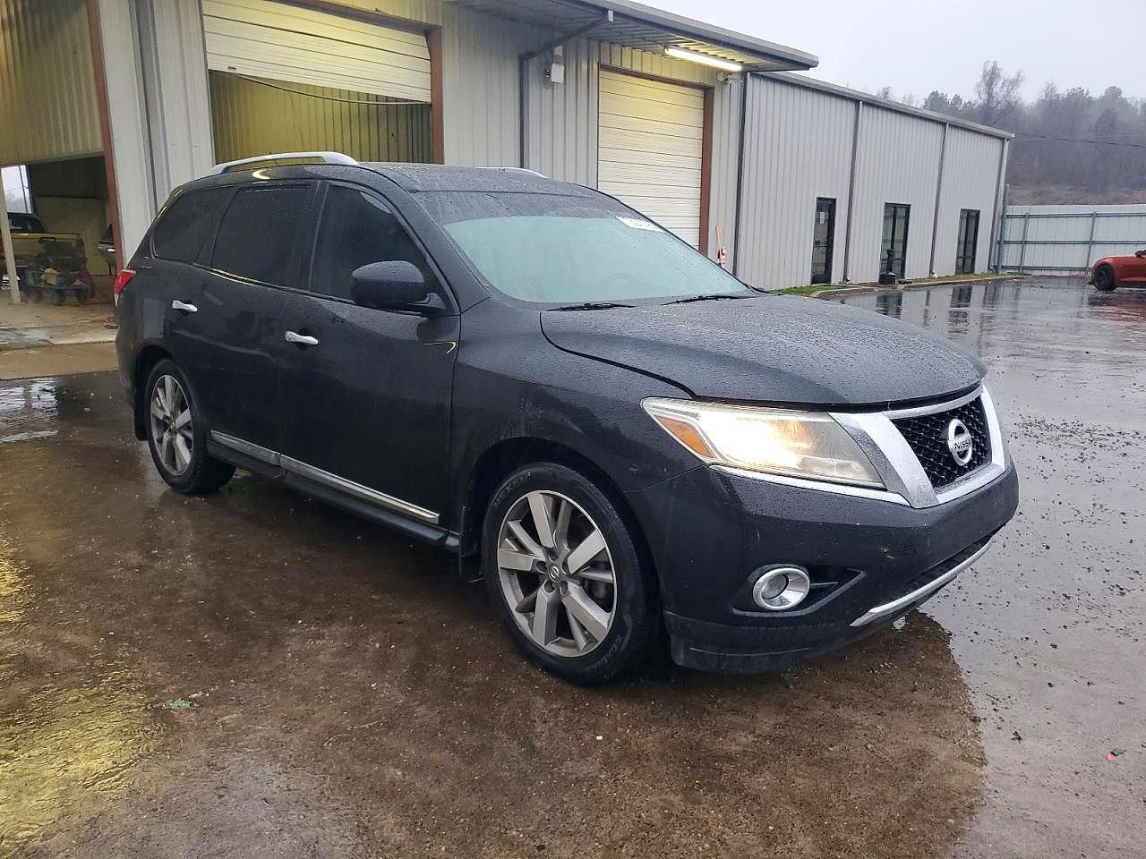 2015 Nissan Pathfinder S Black vin: 5N1AR2MN0FC671196