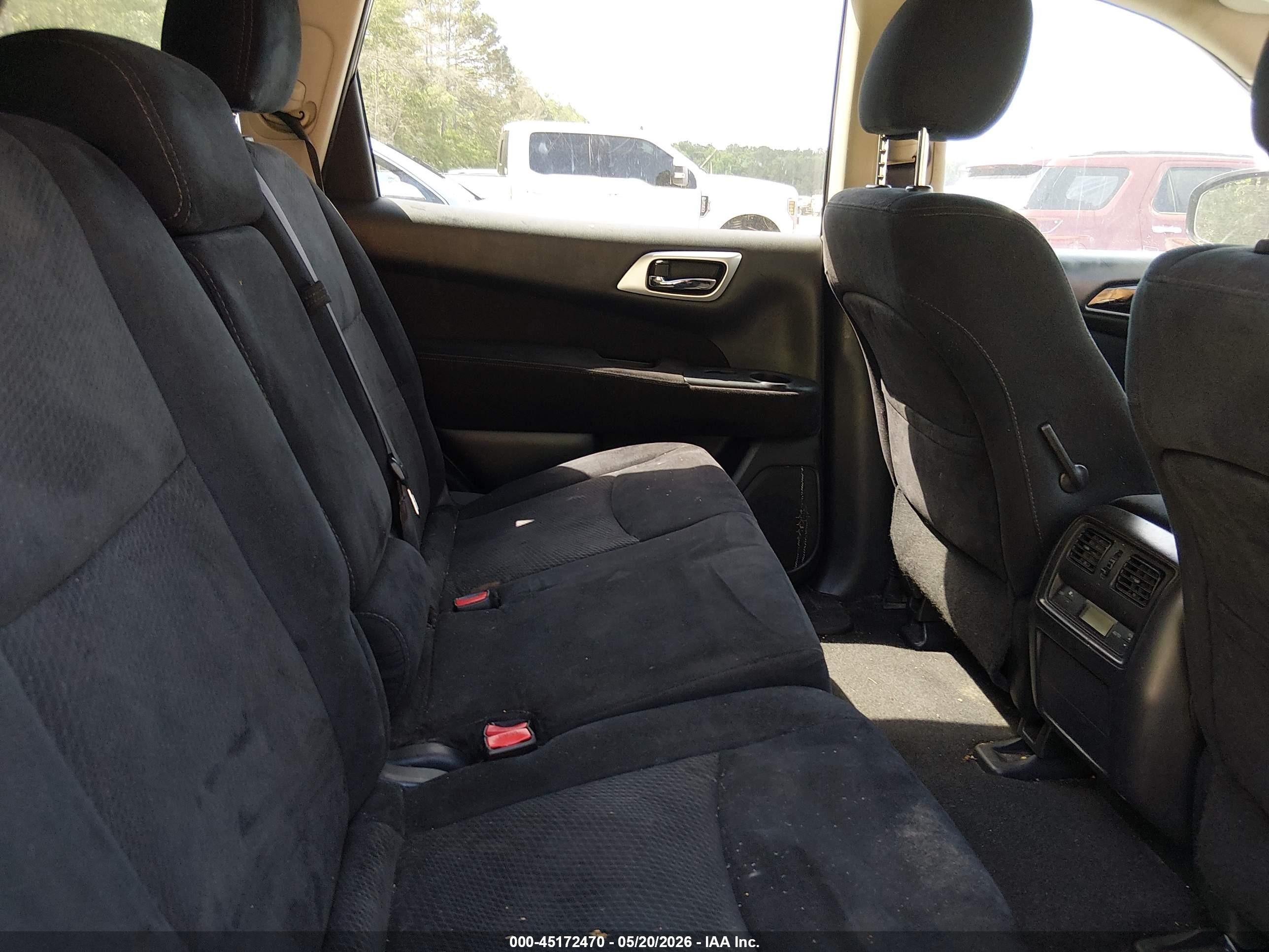 2015 Nissan Pathfinder Sv Blue vin: 5N1AR2MN0FC692727